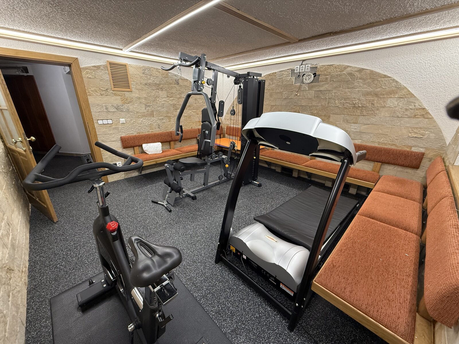 Fitness v pensionu Köhler